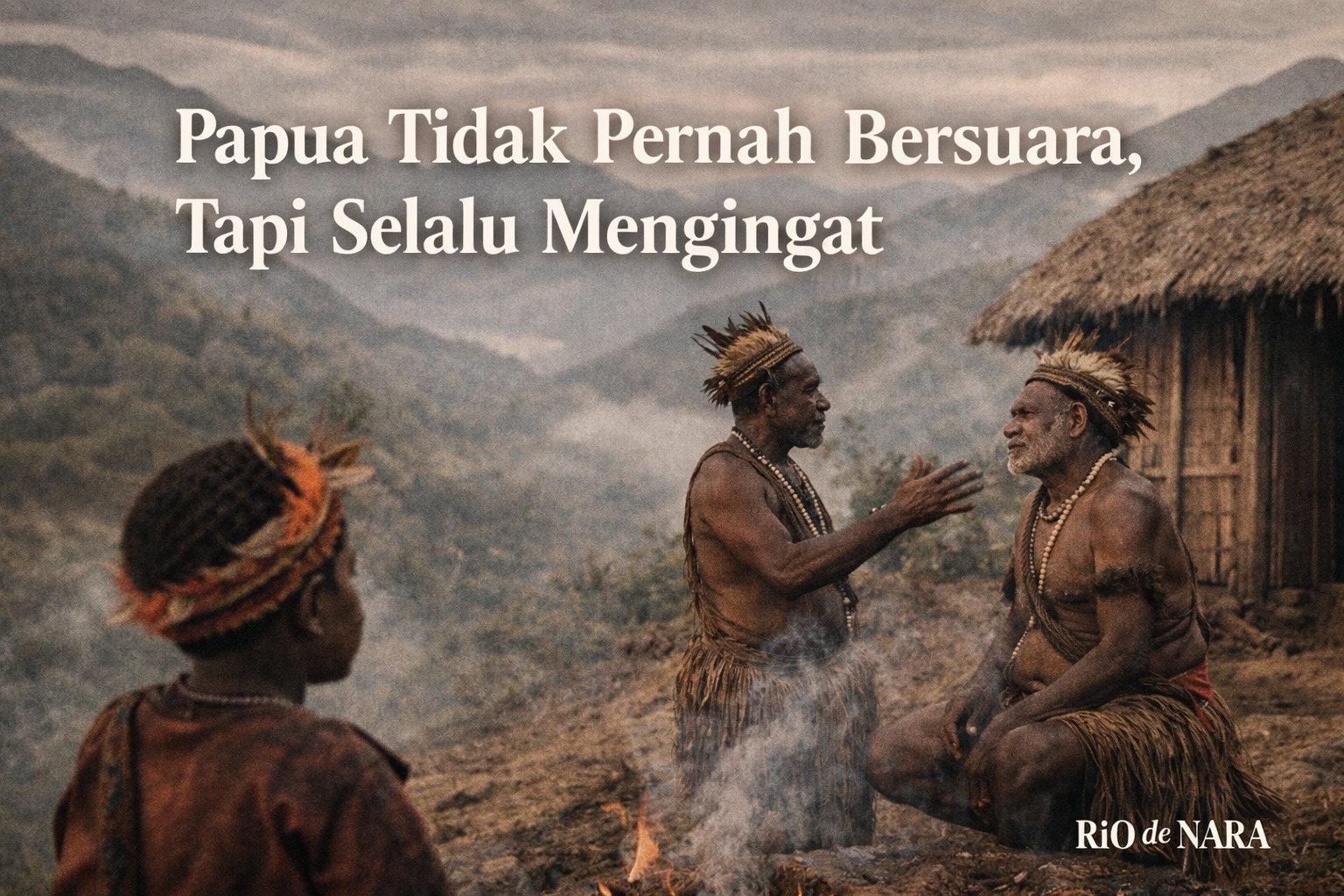 Papua Tidak Pernah Bersuara, Tapi Selalu Mengingat