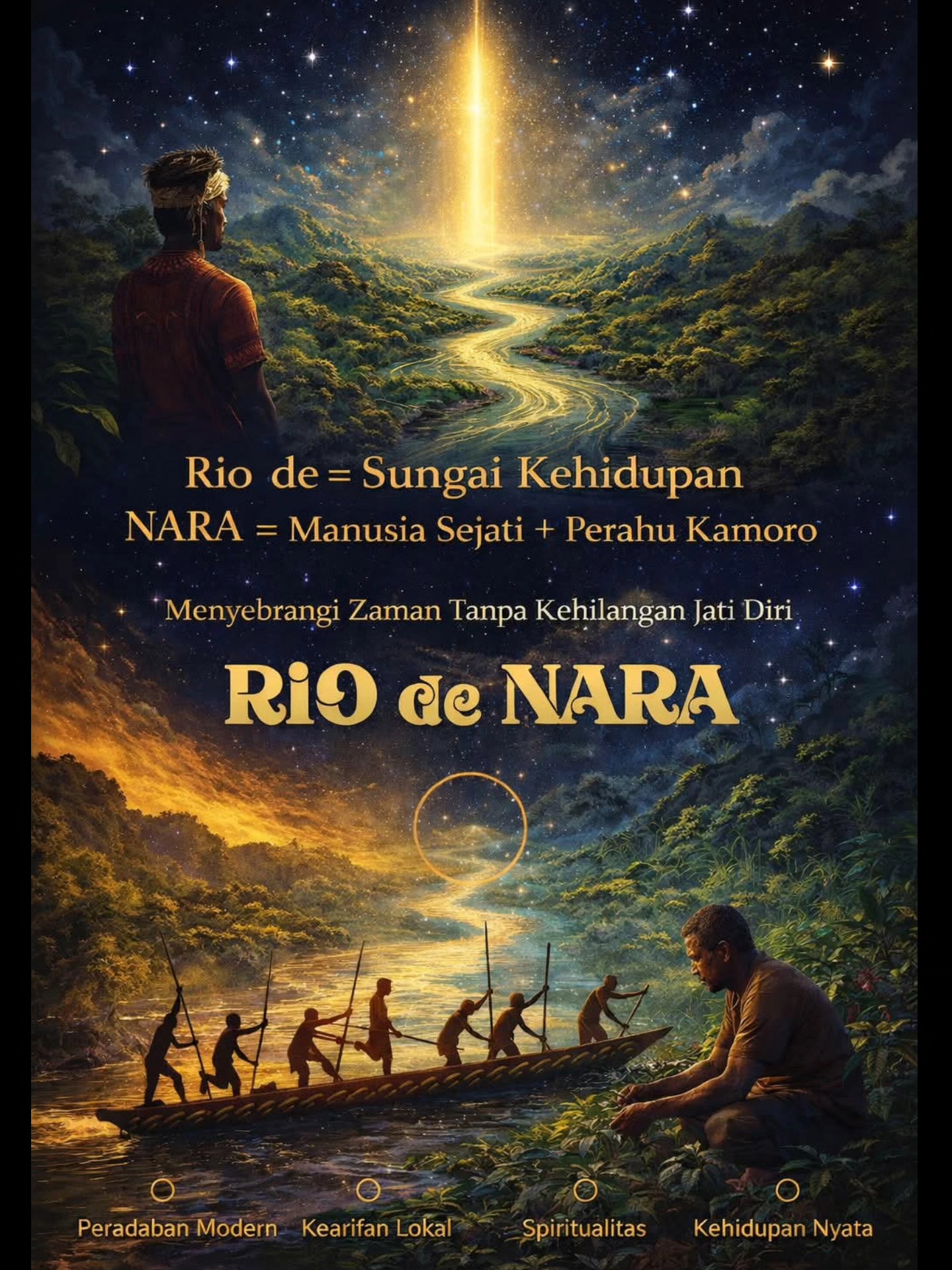 Rio de Nara dilahirkan